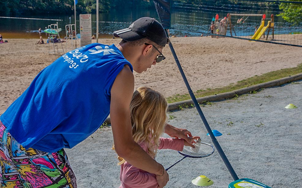 camping enfants sport